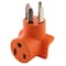 Ac Works Plug Adapter, 6-50R, 14-30P, 0 ft., Orange WD1430650 - alternate 1